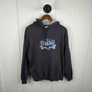 Y2K Big Dog Tribal Sleeve Hit Sportswear Hoodie Size Medium